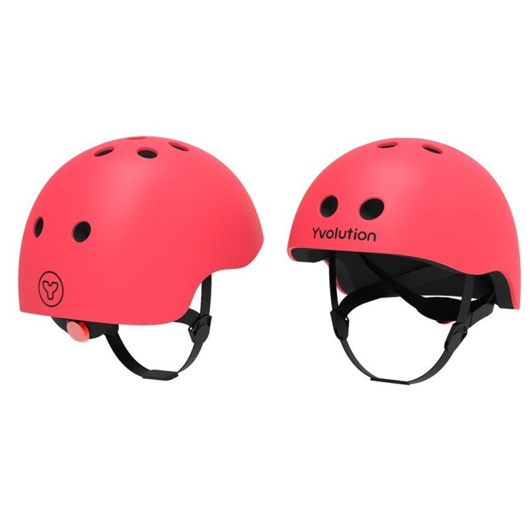 Casco Protección Pequeño Rojo - Yvolution: ¡Seguridad en cada aventura!