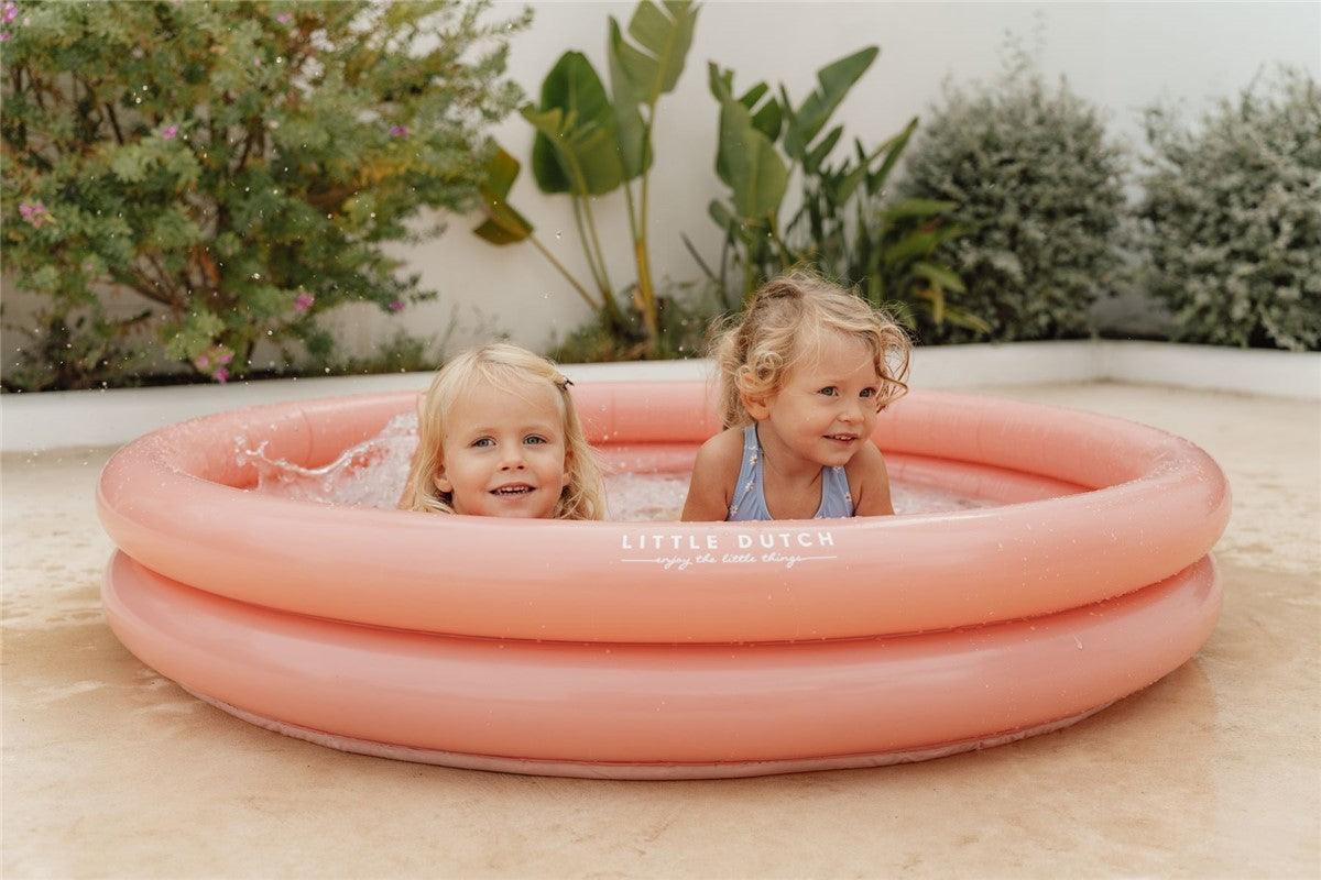 Piscina 150cm Ocean Dreams Rosa - Little Dutch: ¡Chapoteos dulces bajo el sol!