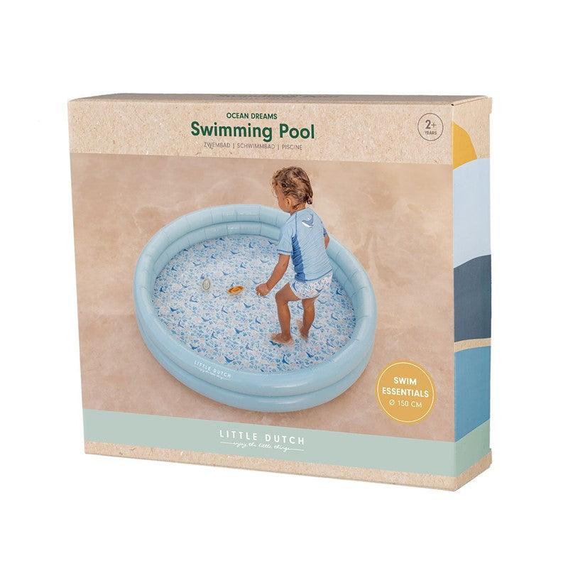 Piscina 150cm Ocean dream azul - Little Dutch: ¡Verano mágico a su medida!