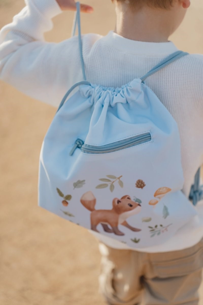 Mochila Gym Forest Friends - Little Dutch: Un toque de naturaleza en cada paso