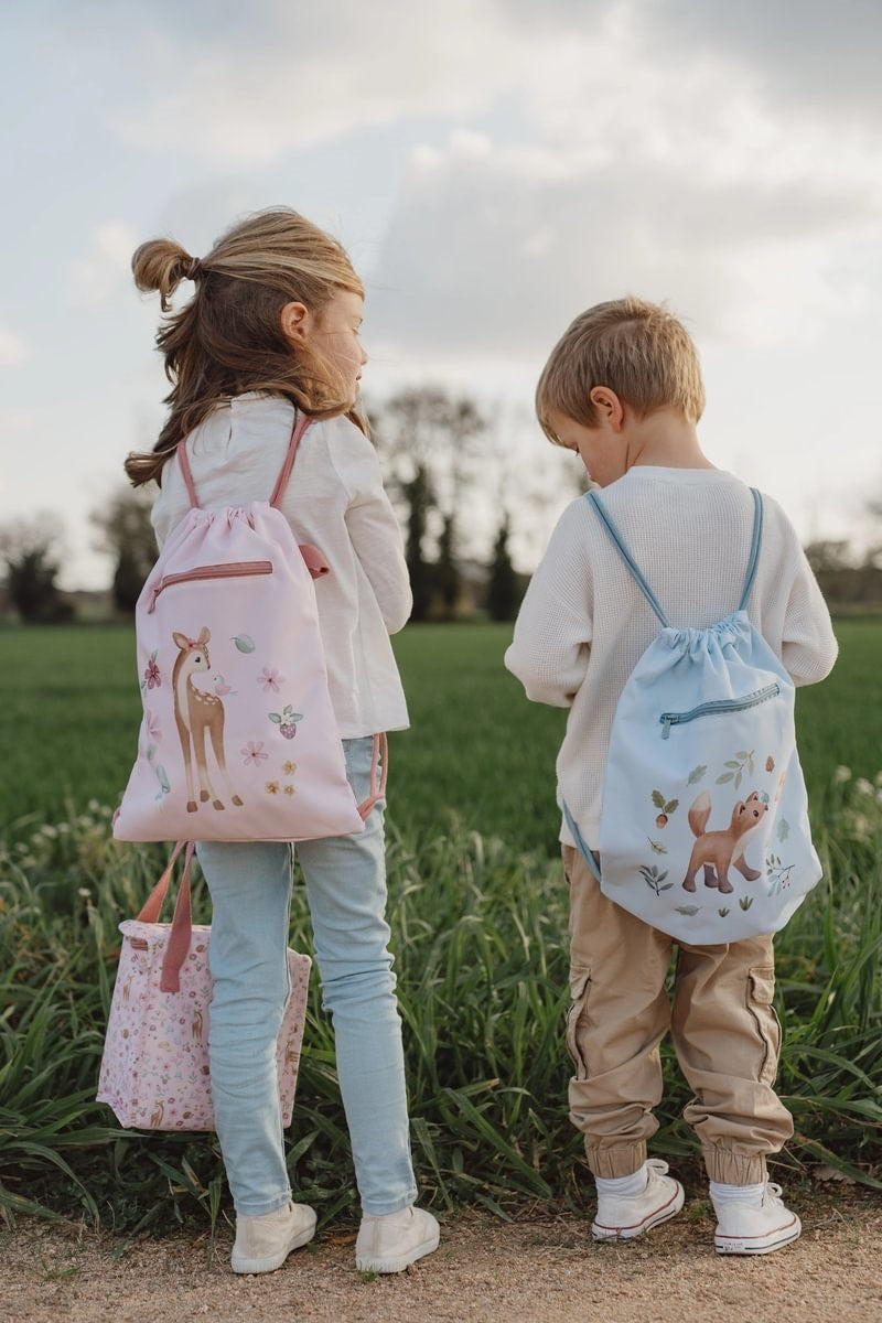 Mochila Gym Forest Friends - Little Dutch: Un toque de naturaleza en cada paso