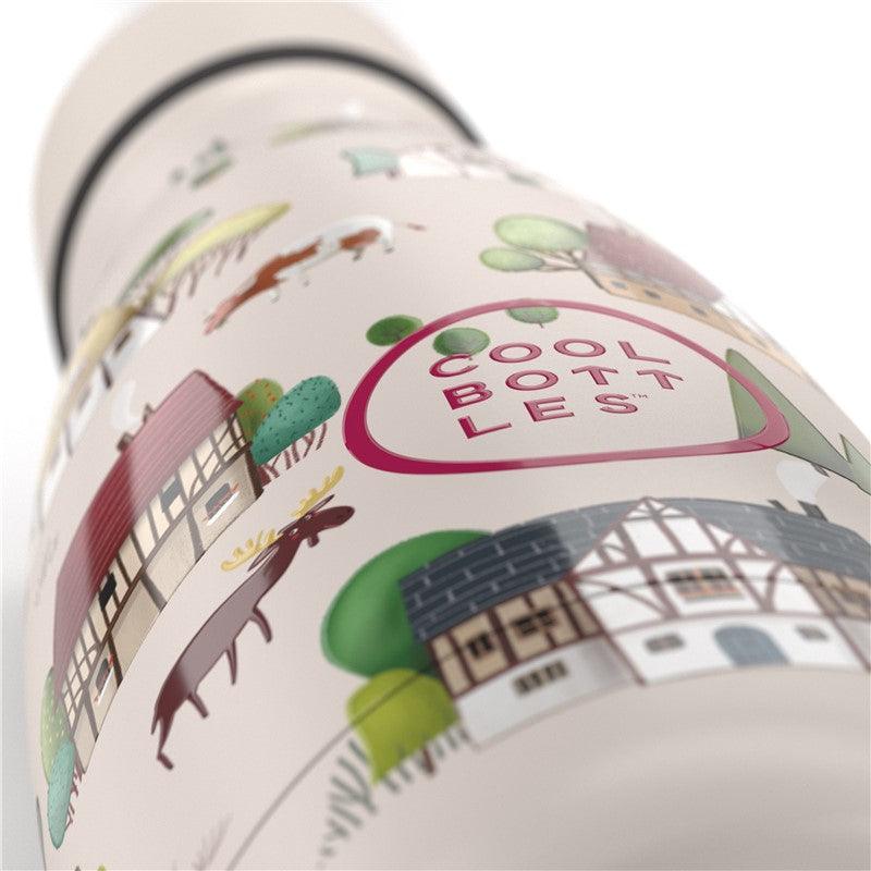 Botella de acero inoxidable Tudor Village 350 ml - Coolbottles