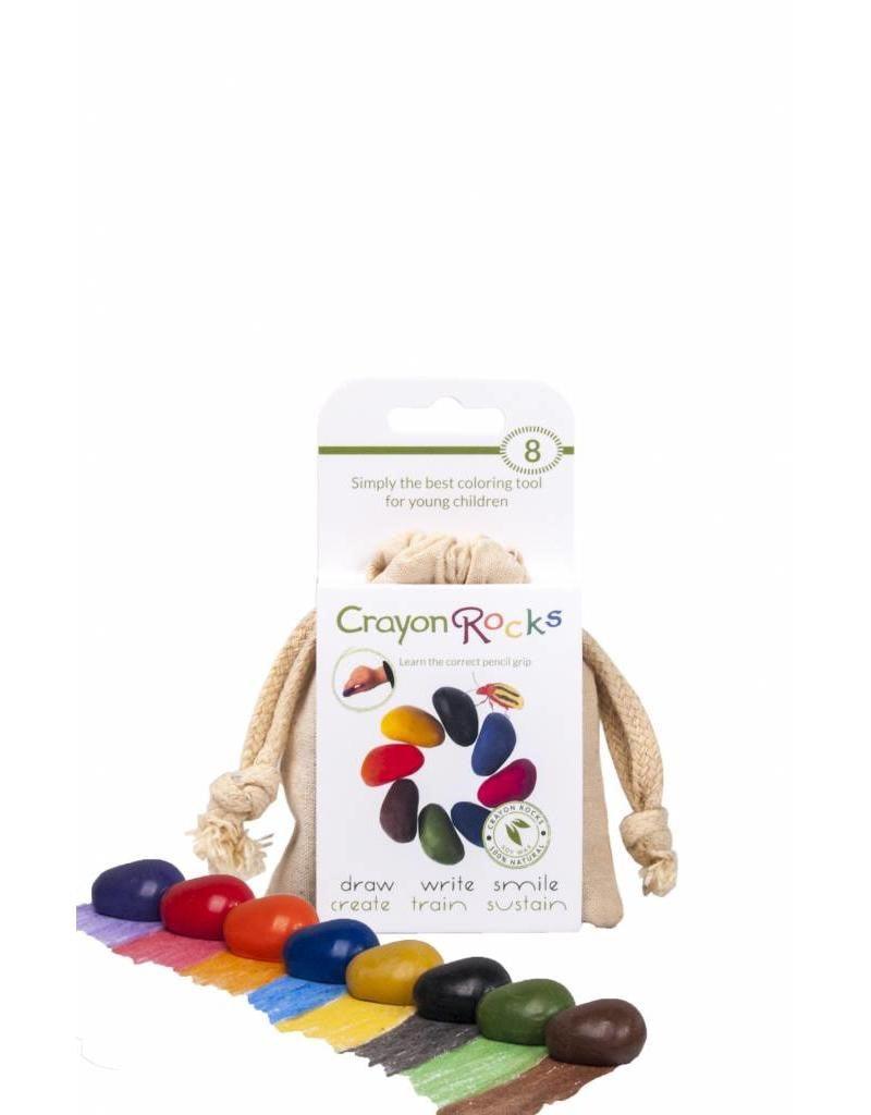 Pinturas rocas bolsa 8 colores - Crayon Rocks: ¡Colorea y fortalece sus manitas!