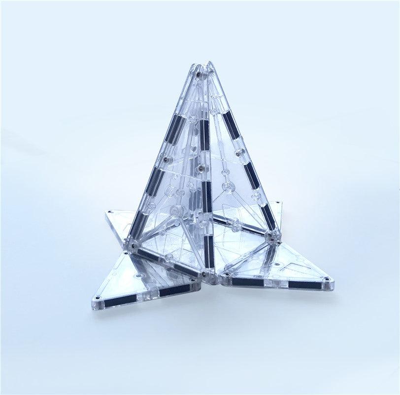 Set Hielo 16 pcs - Magna Tiles Para expandir la creatividad de los más pequeños.