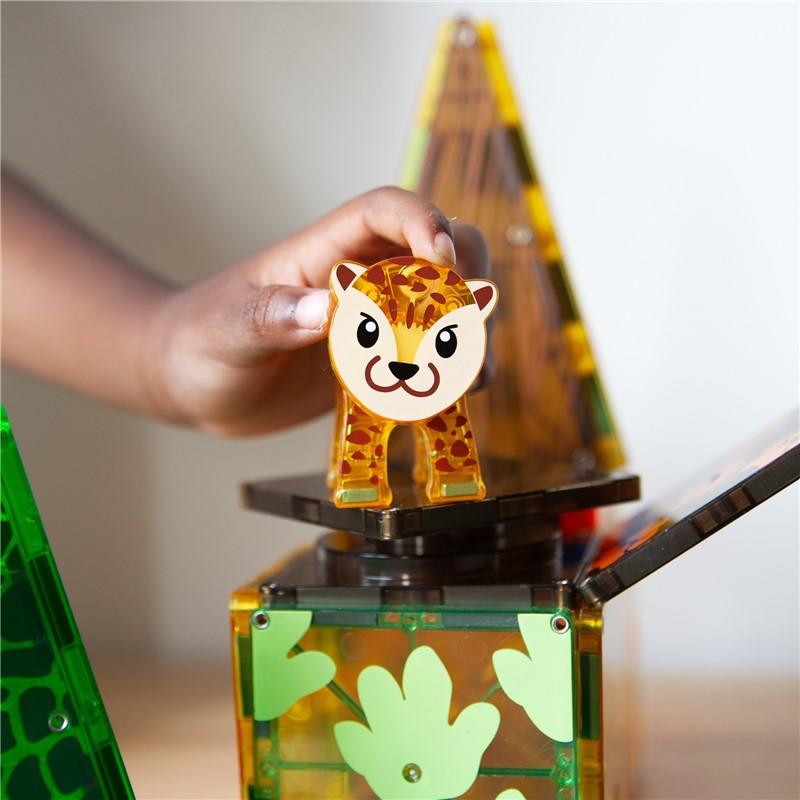 Set Animales de la Jungla 25 piezas - Magna Tiles ¡Deja que la jungla cobre vida en tu hogar!