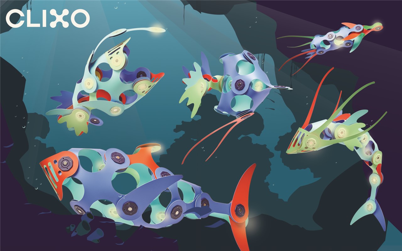 Clixo Expedition Criaturas Oceánicas: ¡Sumérgete en un mundo submarino de creatividad!