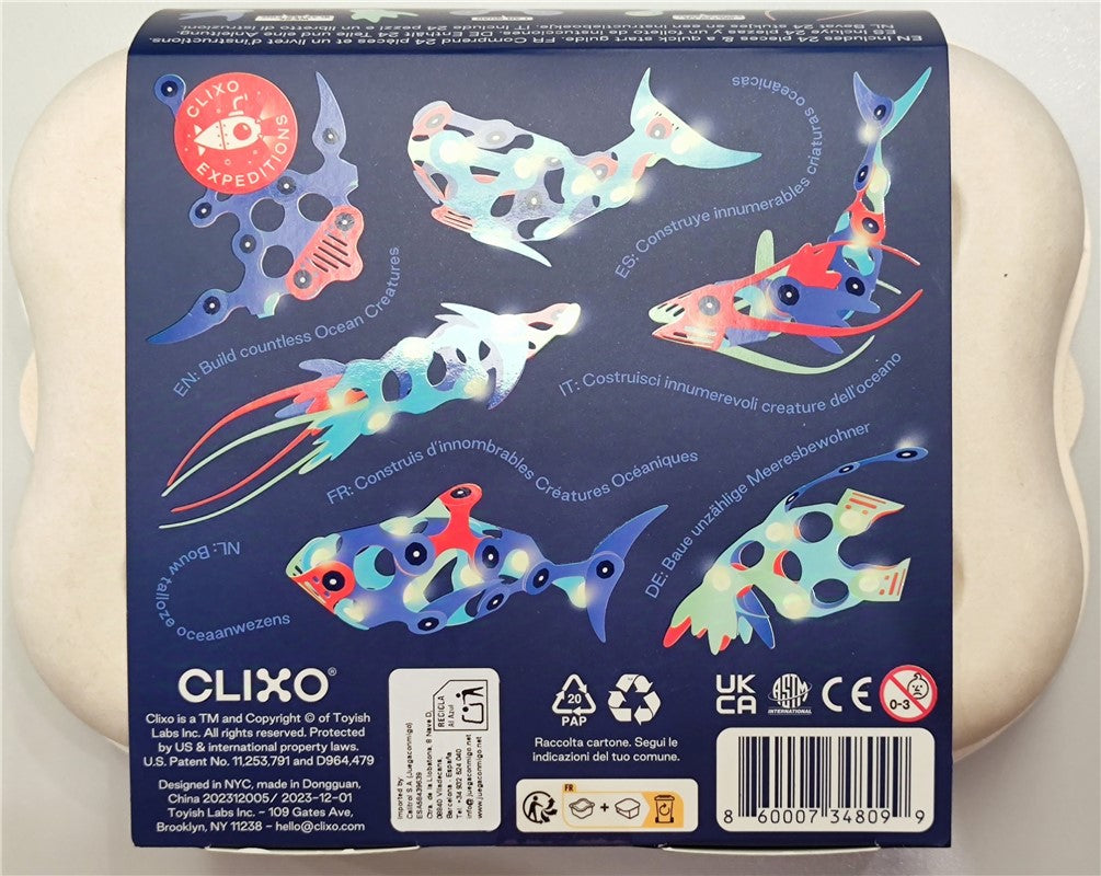 Clixo Expedition Criaturas Oceánicas: ¡Sumérgete en un mundo submarino de creatividad!