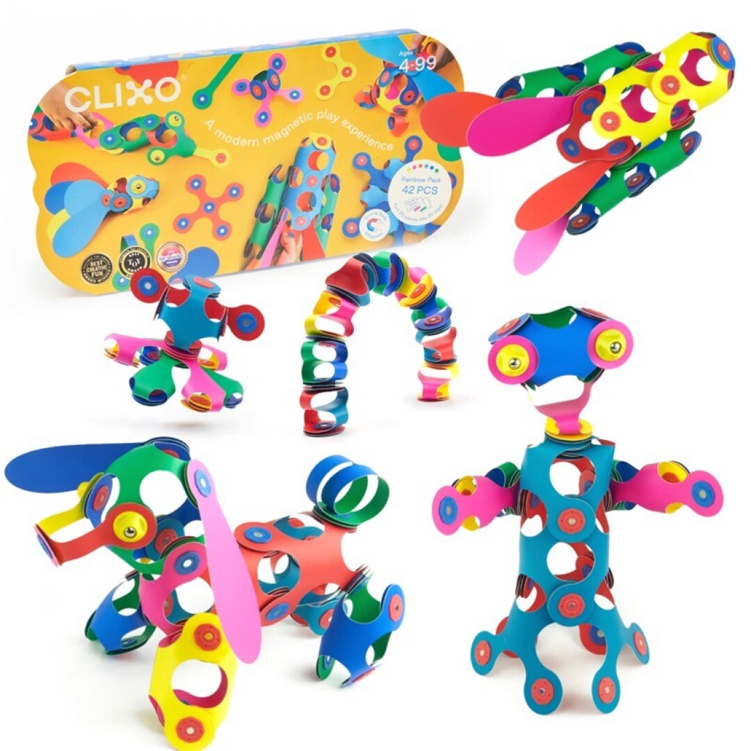Clixo Rainbow Pack: ¡Un arcoíris de creatividad y diversión!