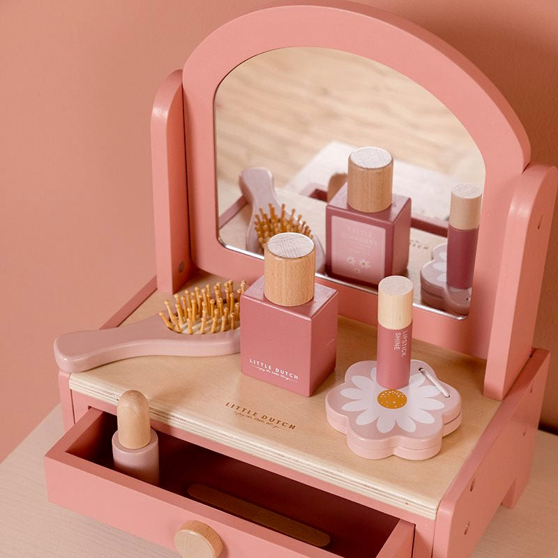 Tocador con Set de Maquillaje - Little Dutch: ¡El estilo y la diversión se encuentran!