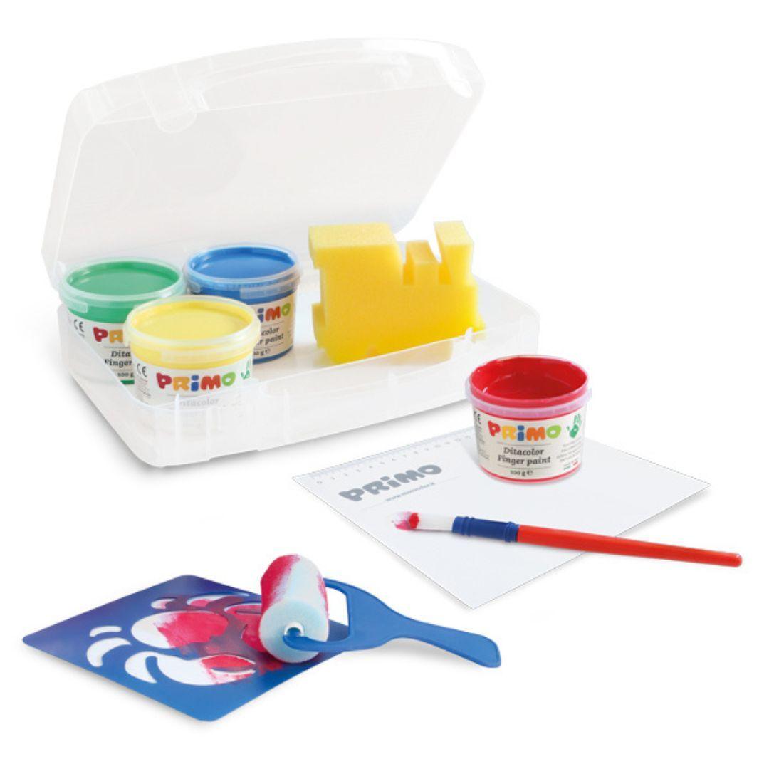 Set Pintura de Dedos - Primo ¡Un set creativo para horas de diversión!