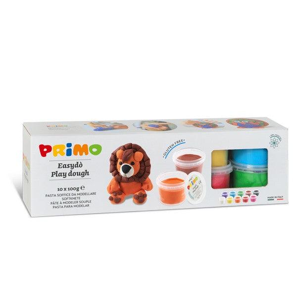 Set Plastilina 10 Colores - Primo ¡Diversión colorida para crear!