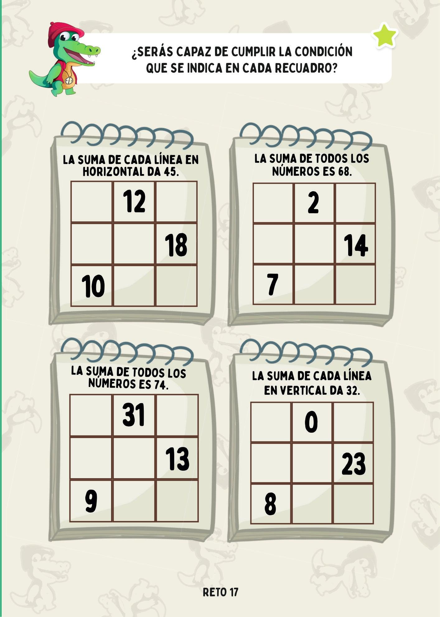 Cuaderno de Enriquecimiento Cognitivo 6-8 años - Aula en juego: ¡Reta su mente con Coco y hazla brillar!