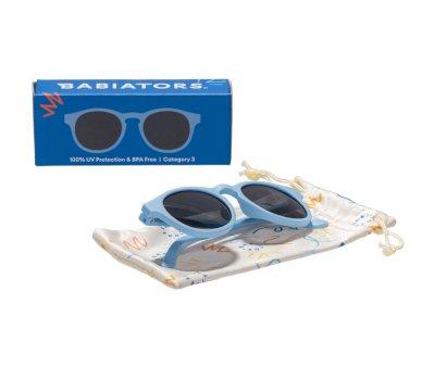 Gafas de Sol Flexibles Keyhole Bermuda Blue (0-24m) - Babiators