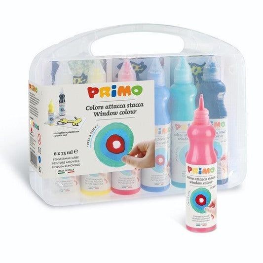 Kit Tempera para Ventanas - Primo ¡Da rienda suelta a la creatividad en las ventanas!