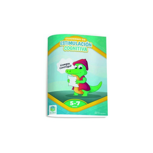 Cuaderno de Estimulación Cognitiva de 5-7 años - Aula en juego: ¡Aprender con Coco es mucho más divertido!