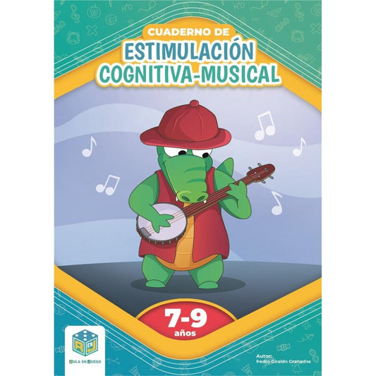 Cuaderno Estimulación Cognitiva Musical - Aula en juego: ¡Aprende con ritmo y juega con Coco!