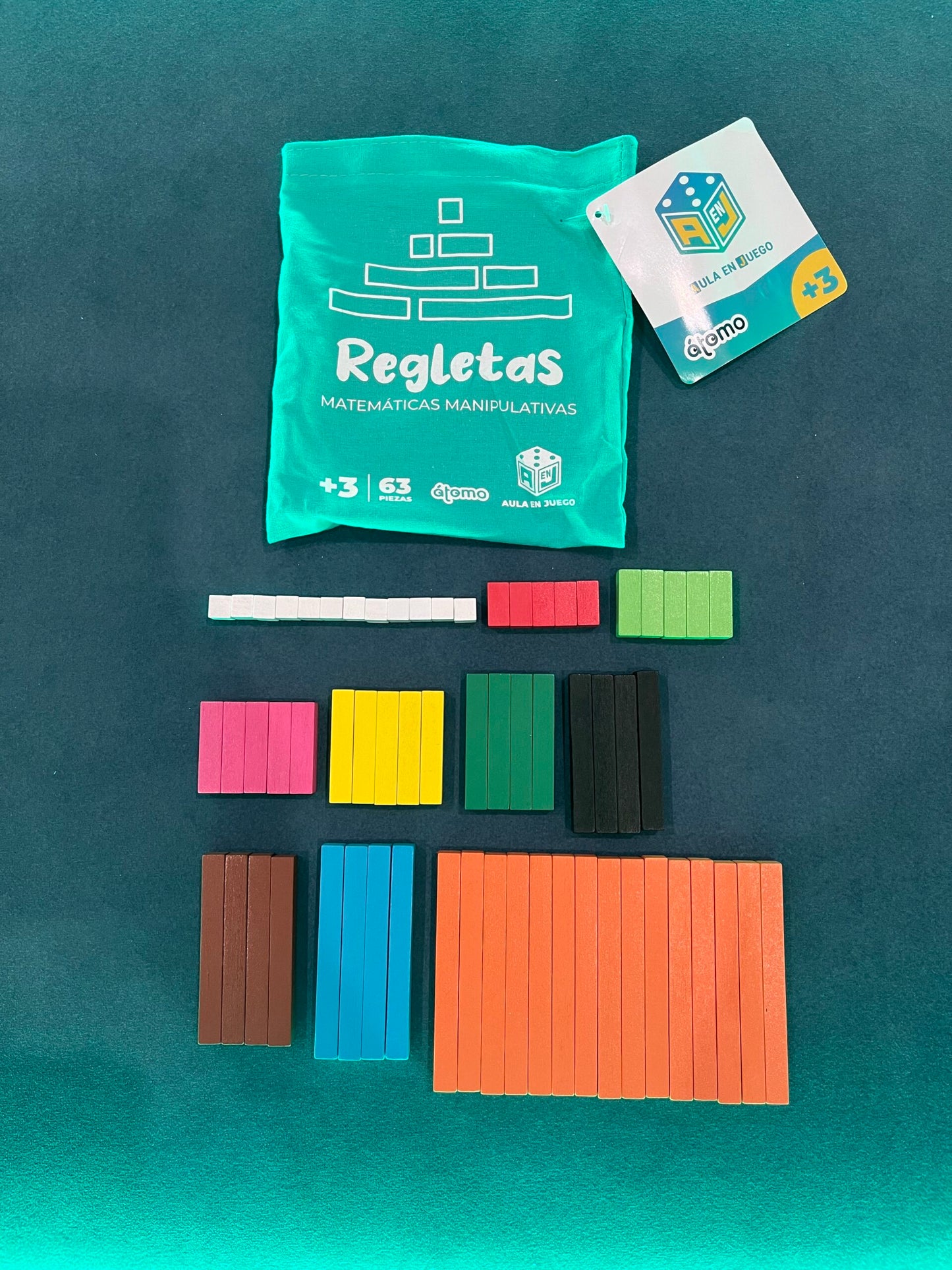 Set de regletas - Aula en juego