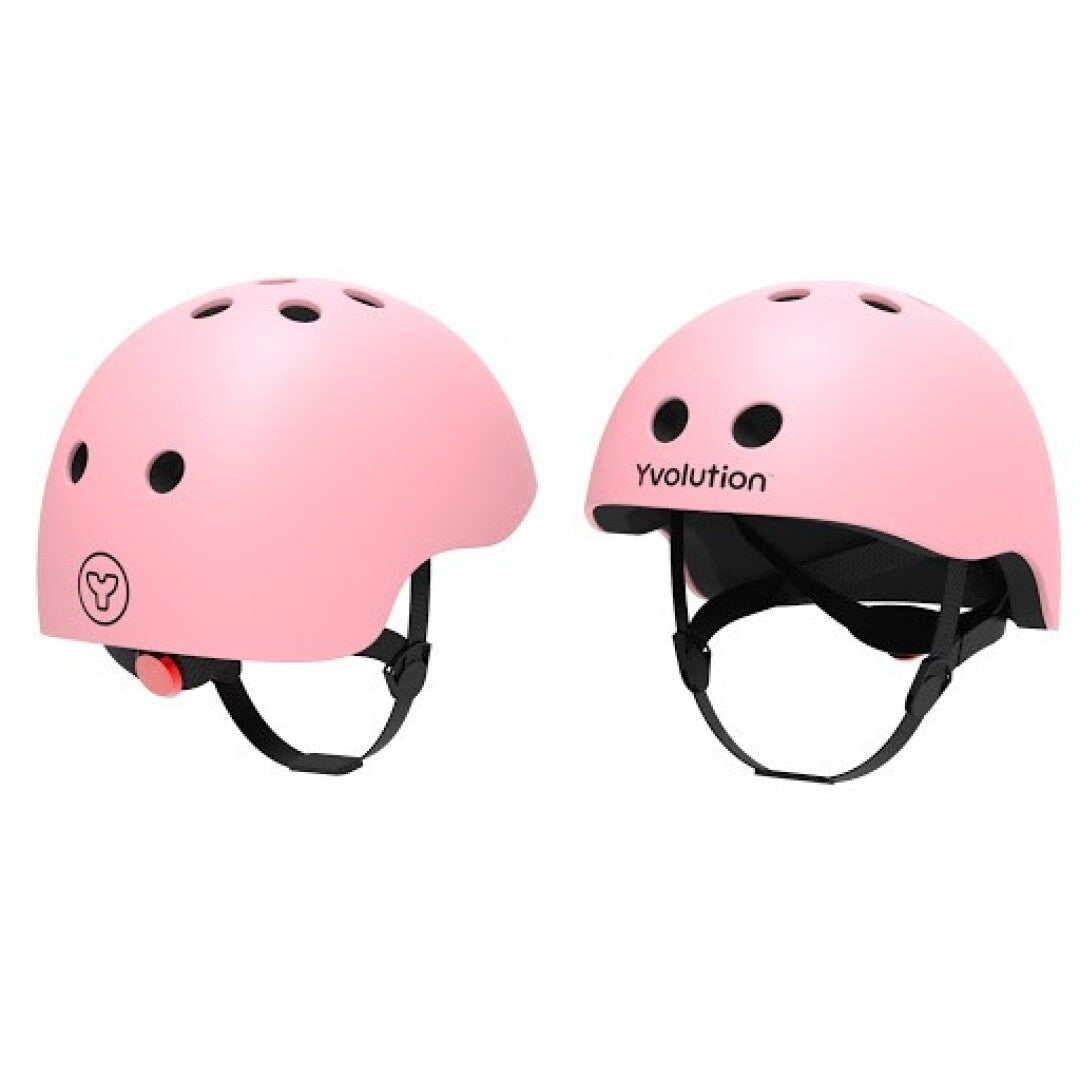 Casco protección pequeño Rosa - Yvolution