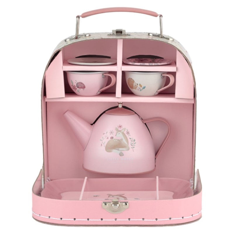 🎀 Maleta set de té Little Dutch – Colección Fairy Garden 🍵🧚‍♀️