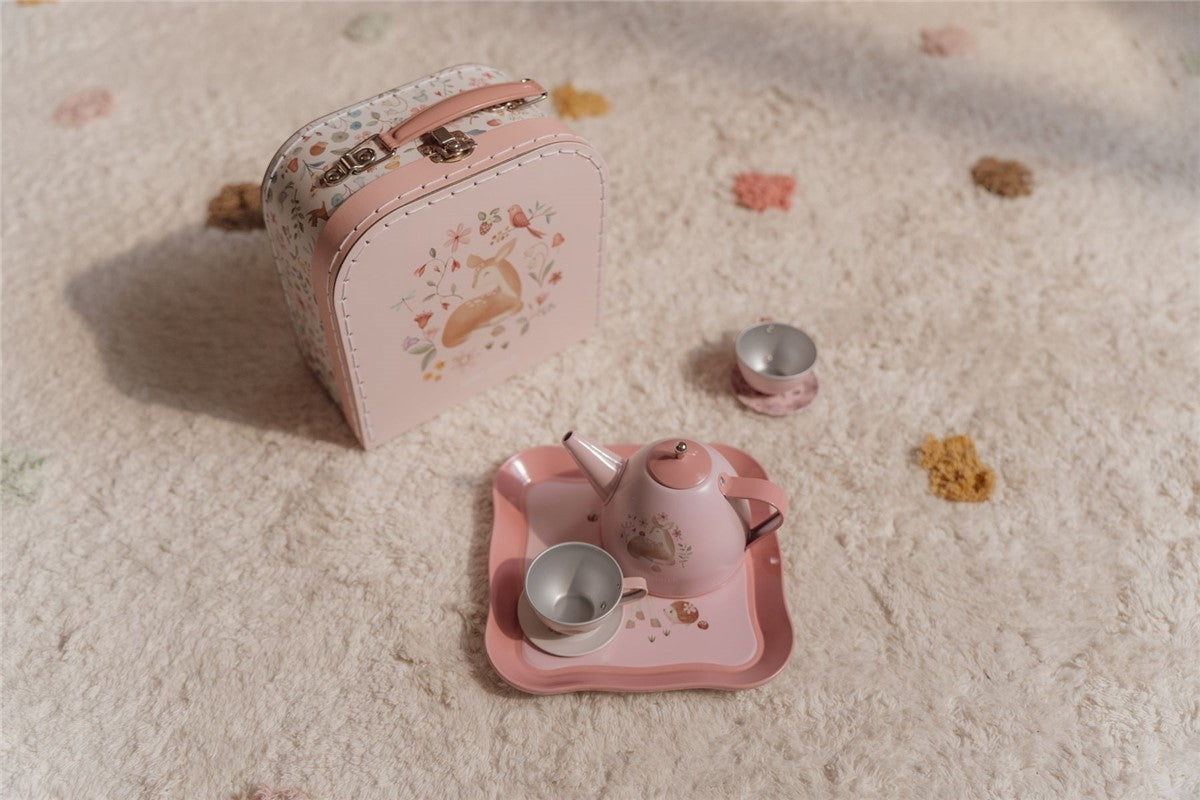 🎀 Maleta set de té Little Dutch – Colección Fairy Garden 🍵🧚‍♀️