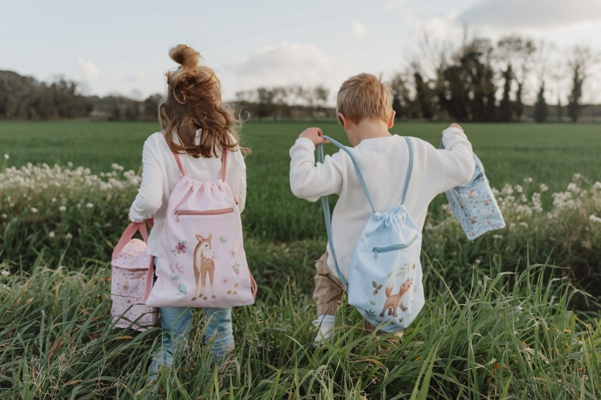 Mochila Gym Forest Friends - Little Dutch: Un toque de naturaleza en cada paso