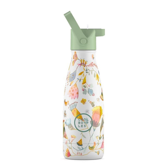 Botella de acero inoxidable Spring Flowers 260ml - Coolbottles