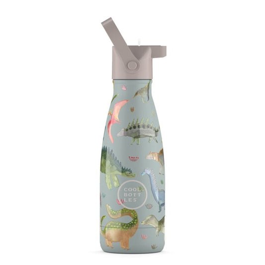 Botella de acero inoxidable Dinos Planet 260ml - Coolbottles