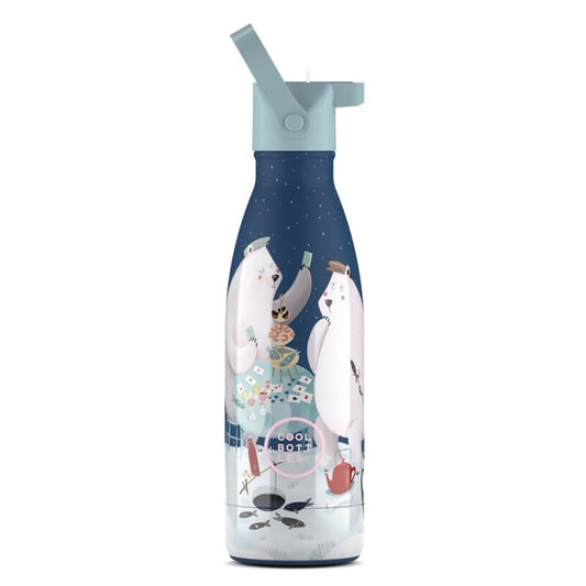 Botella de acero inoxidable Polar Bears 350ml - Coolbottles