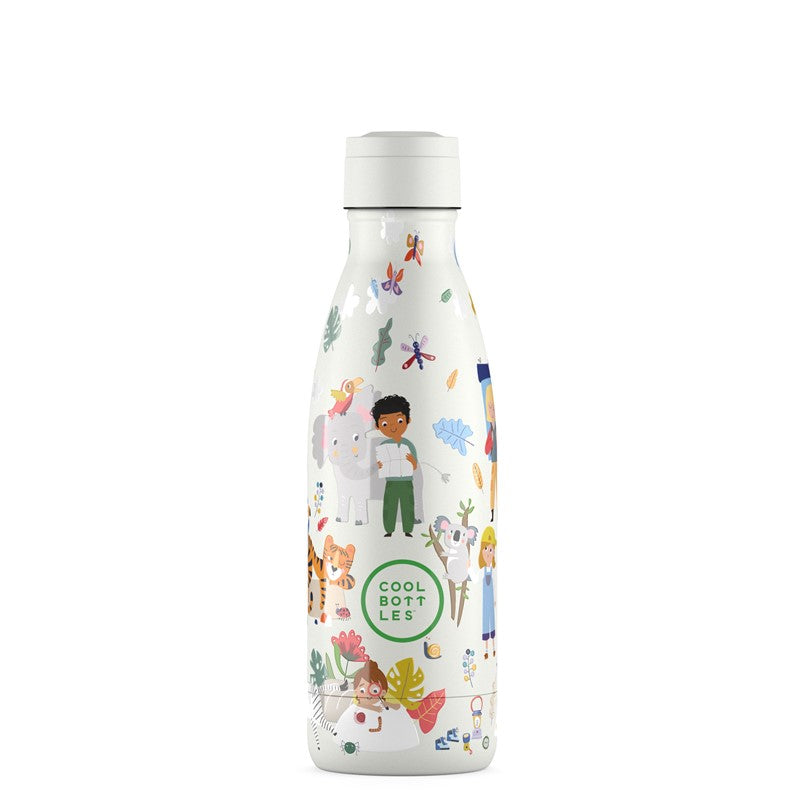 Botella de acero inoxidable Curious Explorers 350ml - Coolbottles