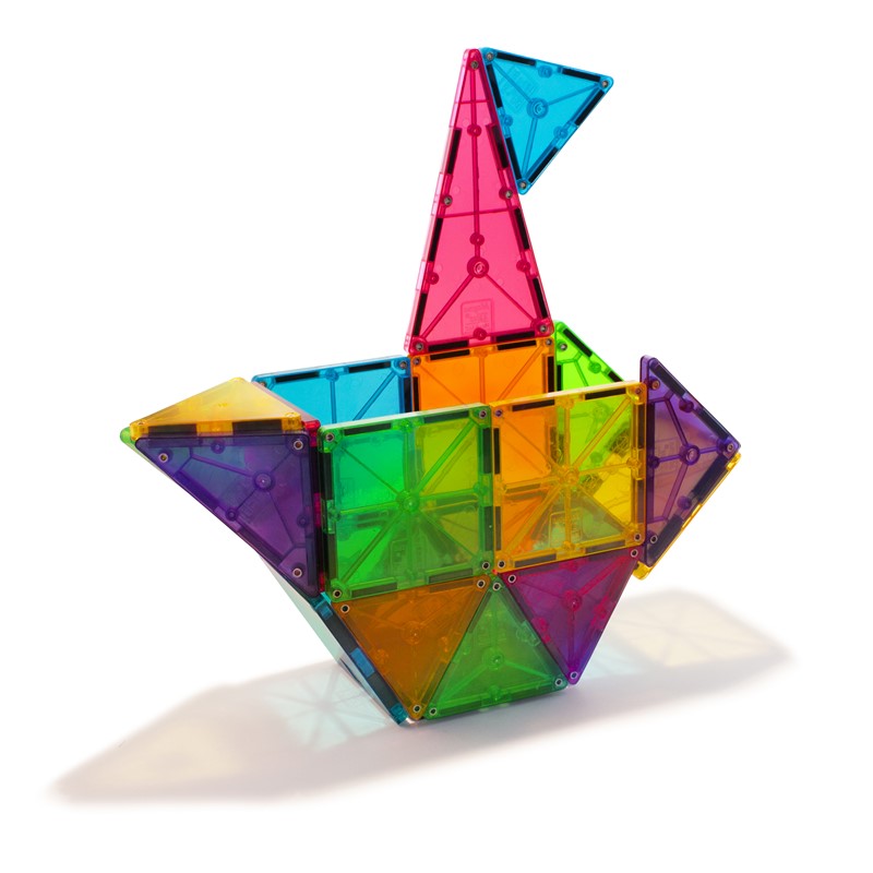 Set Clear color 32 piezas - Magna Tiles