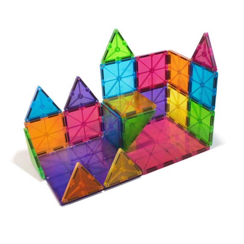 Set Clear color 32 piezas - Magna Tiles