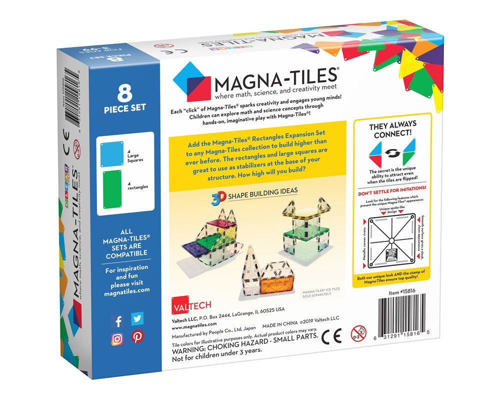 Set extras Rectangles - Magna Tiles