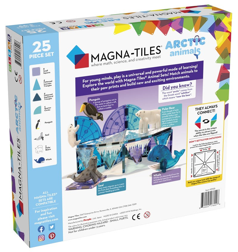 Artic animals 25 pcs - Magna Tiles