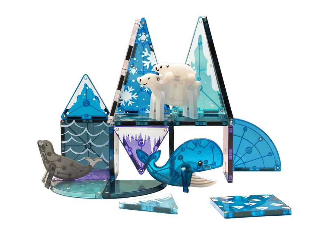 Artic animals 25 pcs - Magna Tiles