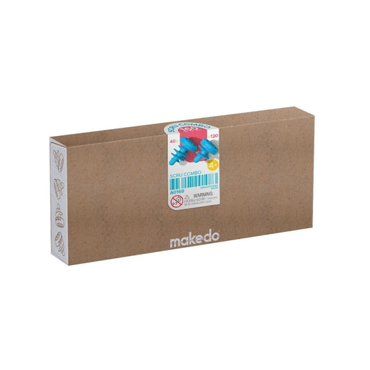 Pack de tornillos mix 160 pcs - Makedo