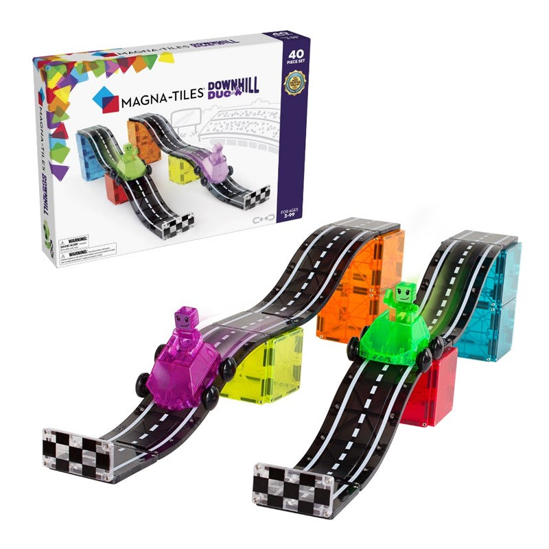 Rampas carreras Down Hill Duo 40 pcs - Magna Tiles