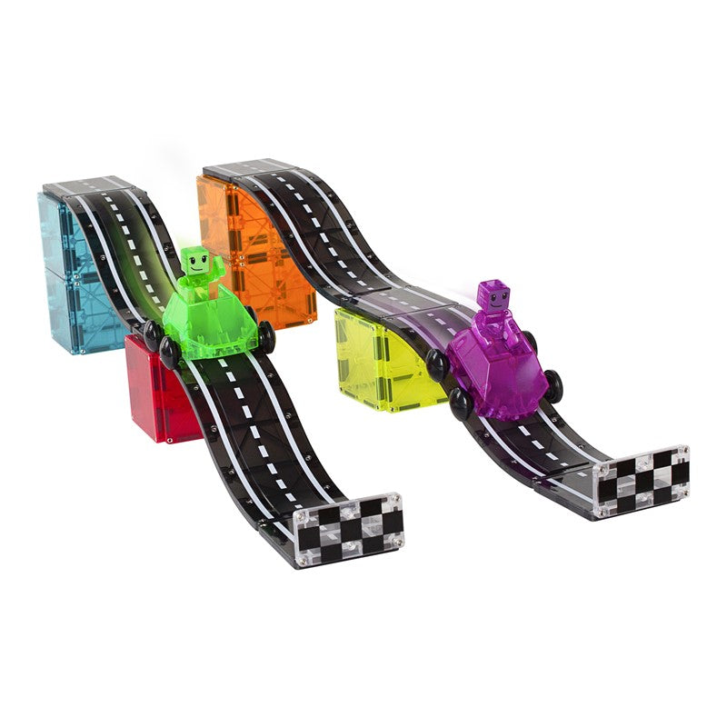 Rampas carreras Down Hill Duo 40 pcs - Magna Tiles