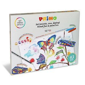 Set Inventar, Crear, Pintar - Primo ¡Despierta la creatividad y talento artístico!
