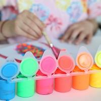 Tempera Fluo - Primo ¡Colores que hacen brillar tus creaciones con energía y alegría!